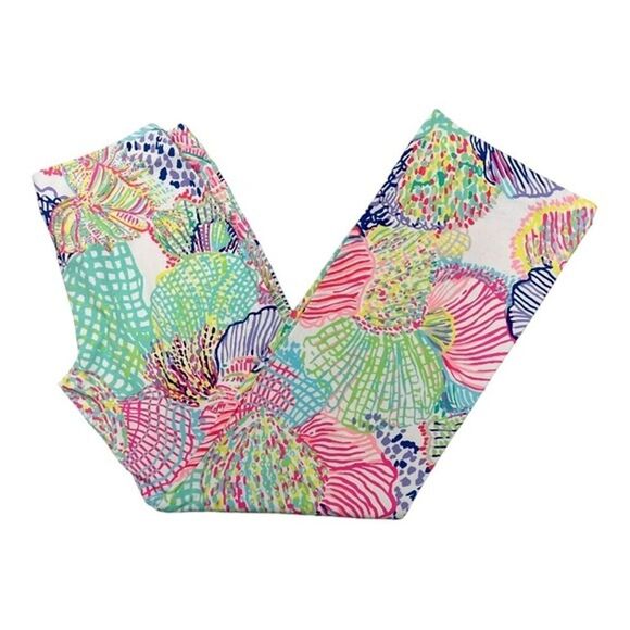 Lilly Pulitzer Georgia May Palazzo Pants in Roar of the Seas Print Multi Size M - Picture 6 of 9